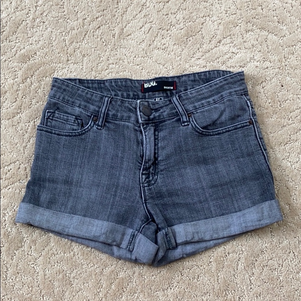 BDG Shortie Gray Shorts Size 27
